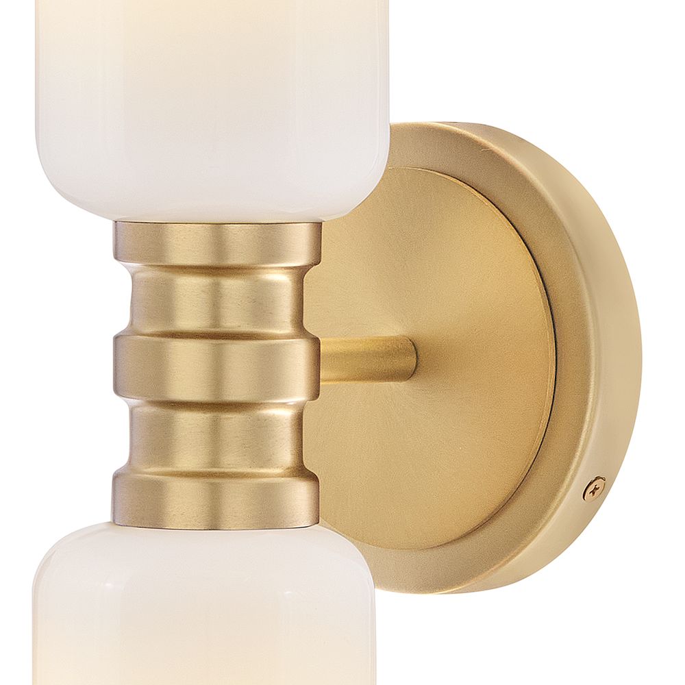 Thumbnail4 of Hinkley Lark Naomi 16"H Lacquered Brass 2-Light Wall Sconce more views