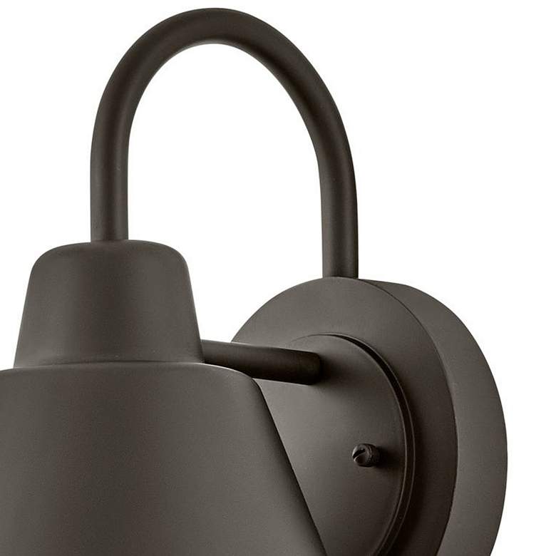 Image 2 Hinkley Lark Wes 10 1/2"H Oil Rubbed Bronze Gooseneck Barn Light more views