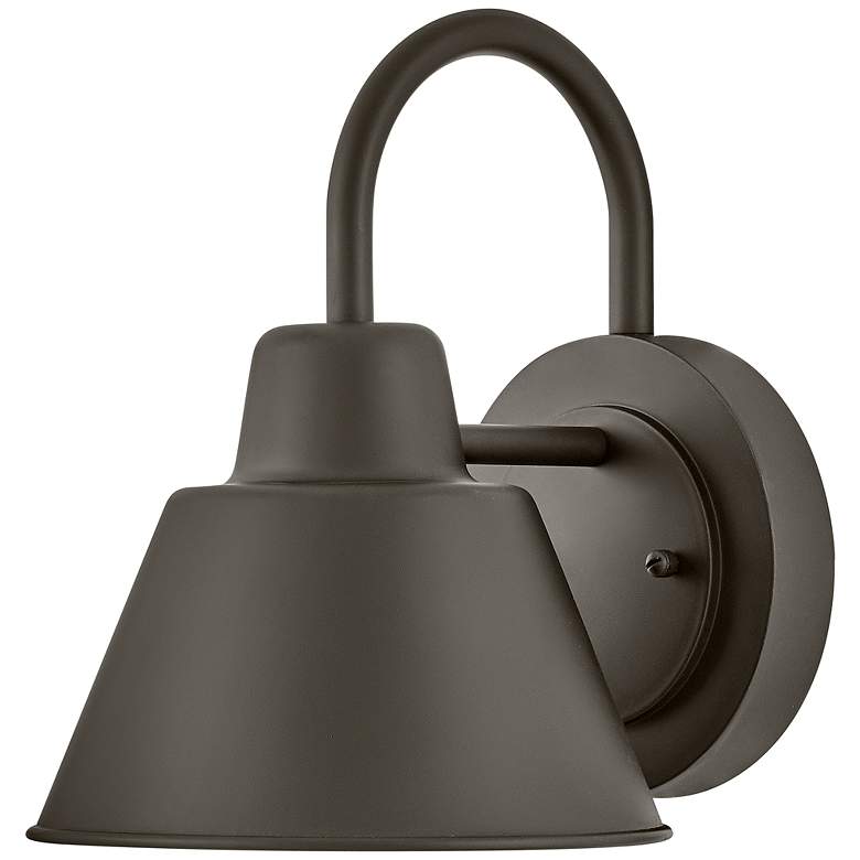 Image 3 Hinkley Lark Wes 10 1/2"H Oil Rubbed Bronze Gooseneck Barn Light more views