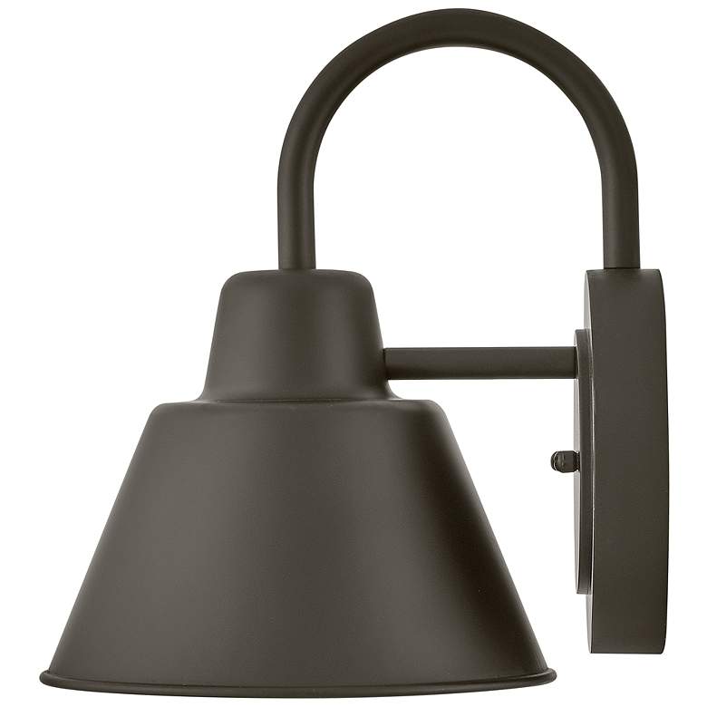 Image 4 Hinkley Lark Wes 10 1/2"H Oil Rubbed Bronze Gooseneck Barn Light more views