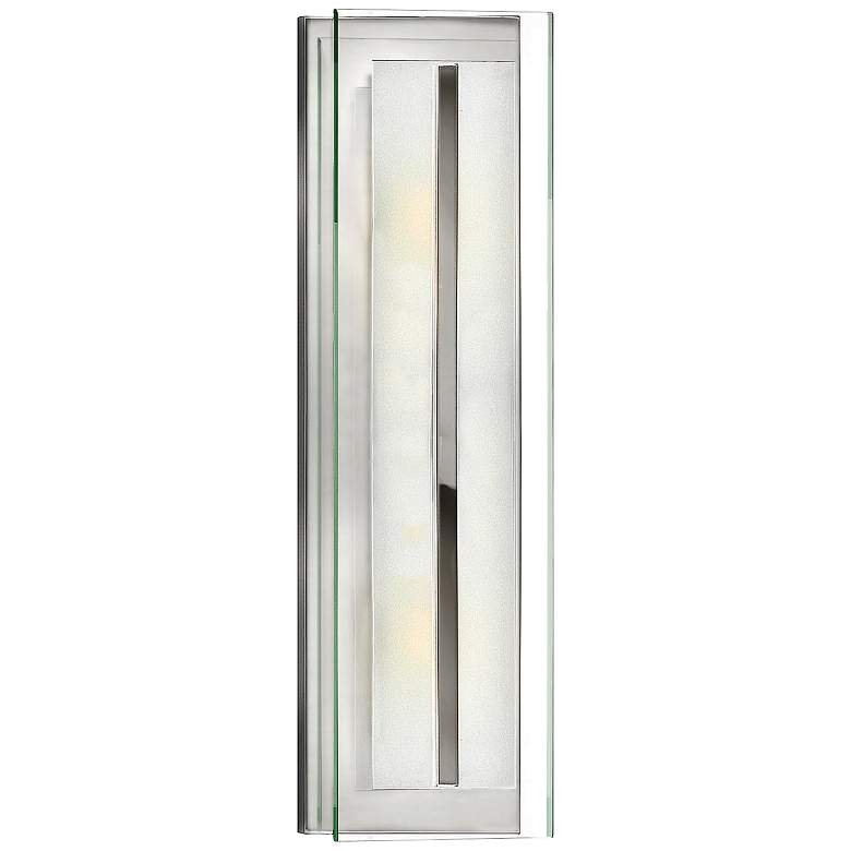 Image 1 Hinkley Latitude 21 1/2" High Chrome Wall Sconce