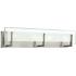Hinkley Latitude 26" Wide Brushed Nickel Modern Bathroom Vanity Light