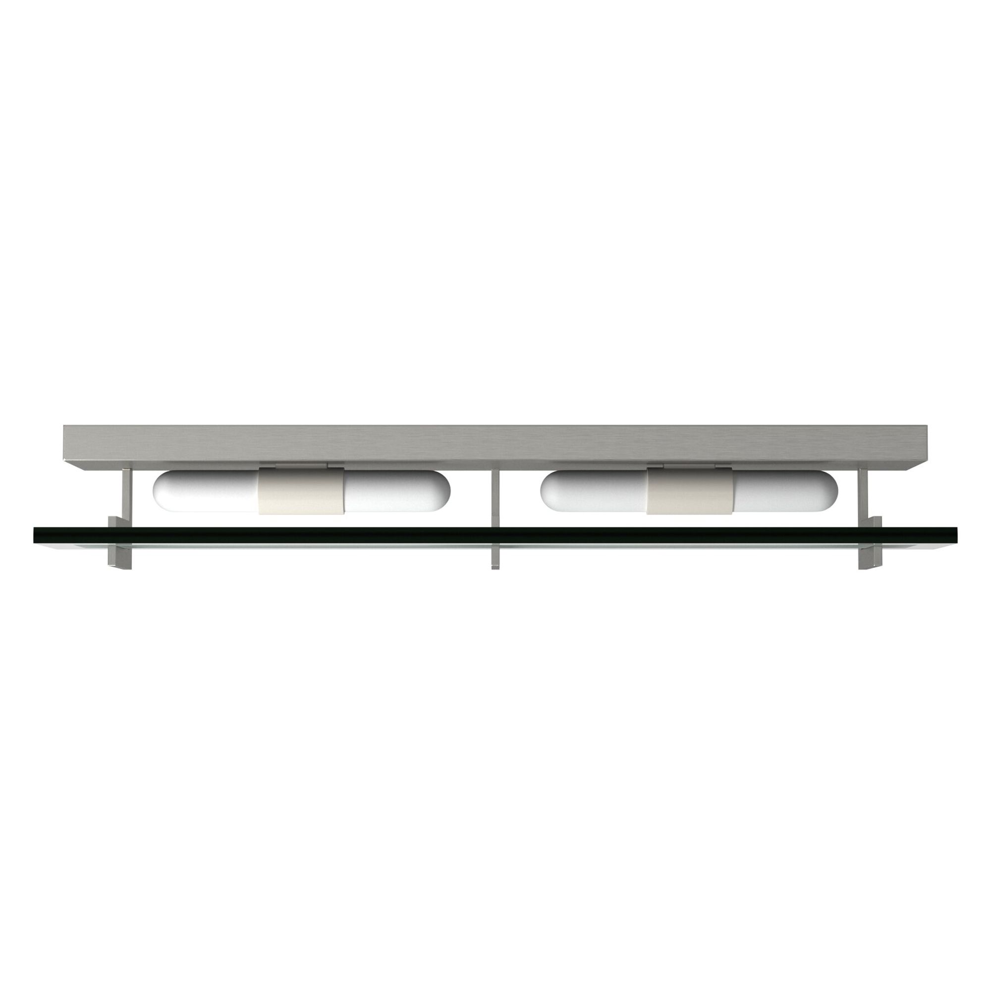 Hinkley Latitude 26" Wide Brushed Nickel Modern Bathroom Vanity Light in scene