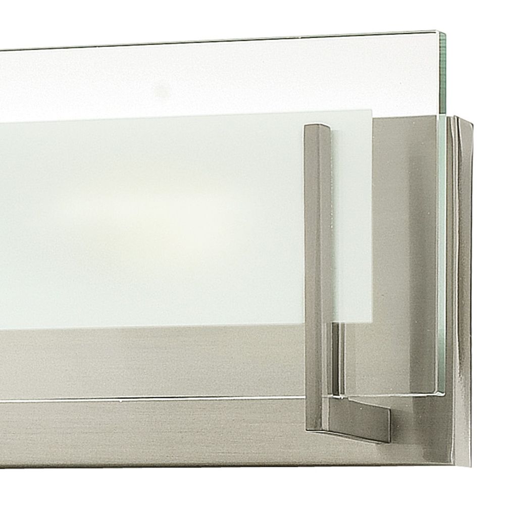 Image 5 Hinkley Latitude 37 1/2" Wide Modern Brushed Nickel Bath Light more views