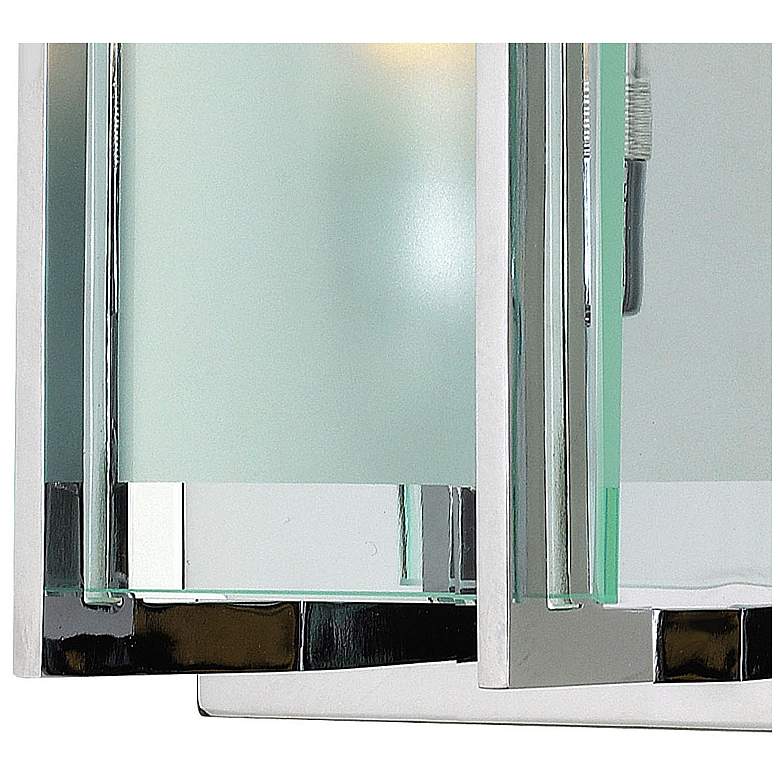 Image 3 Hinkley Latitude 8" High Chrome Wall Sconce more views