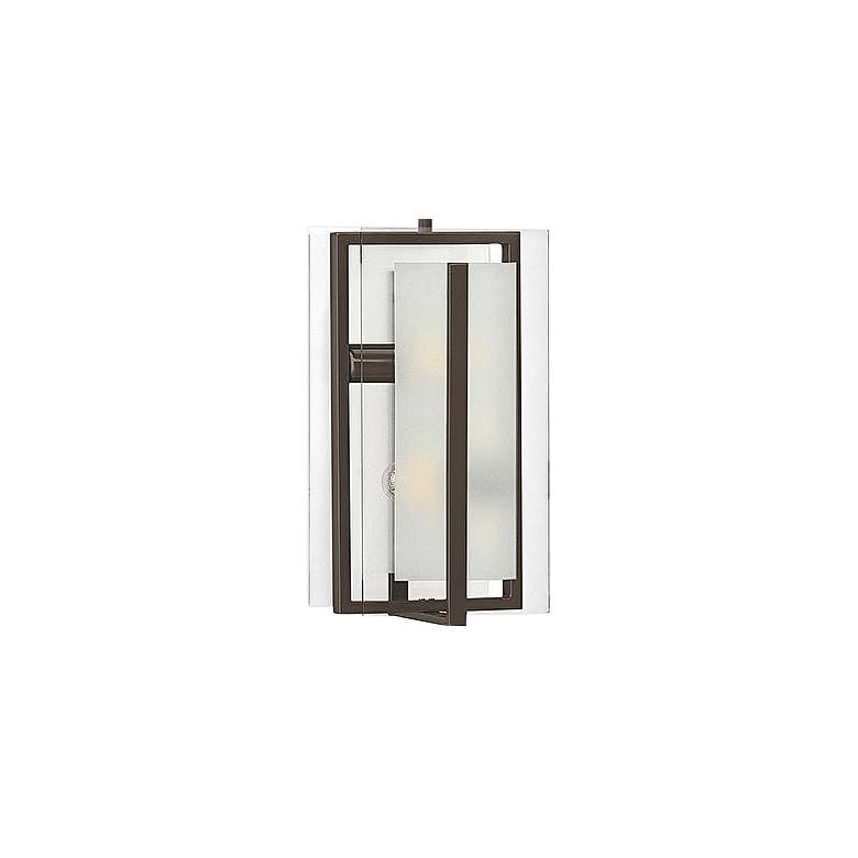 Image 2 Hinkley Latitude 8" Wide Oil Rubbed Bronze Mini Pendant more views