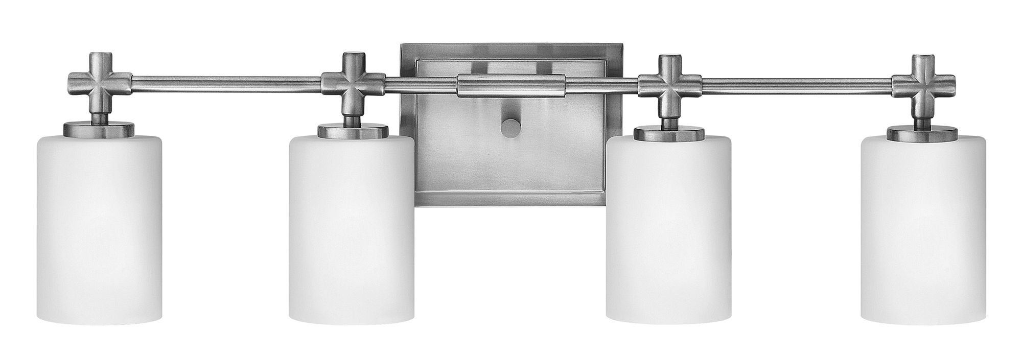 Hinkley Laurel 4-Light 27 3/4"W Brushed Nickel Bath Light
