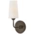 Hinkley Lewis 13 3/4" High Black Oxide Wall Sconce