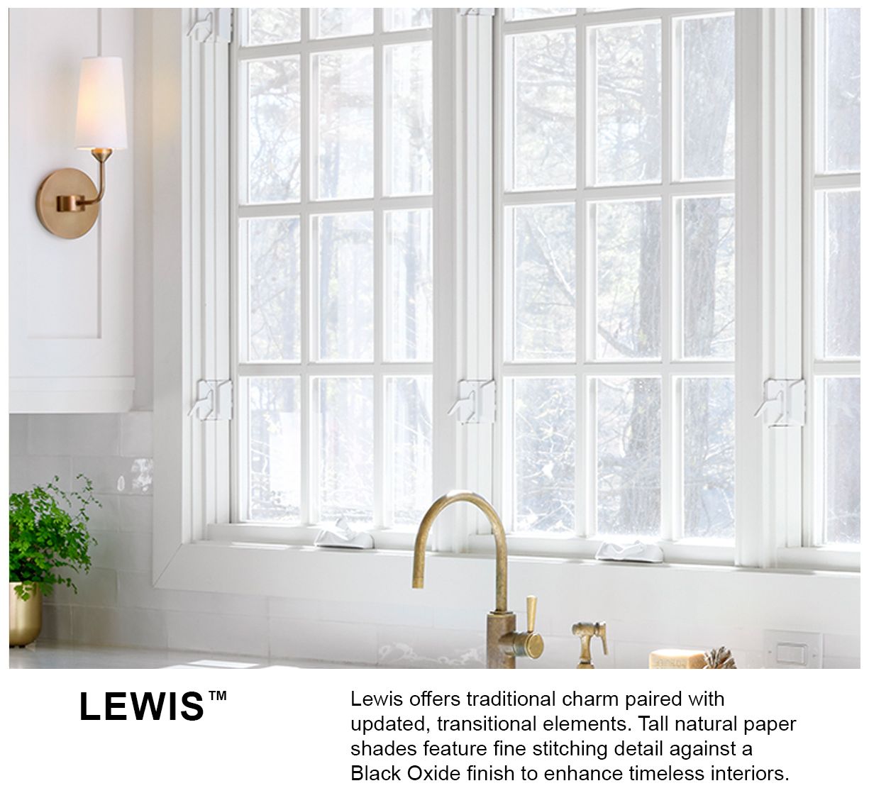 Hinkley Lewis 13 3/4" High Black Oxide Wall Sconce