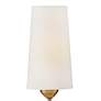 4_Hinkley Lewis 13 3/4" High Heritage Brass Wall Sconce more views