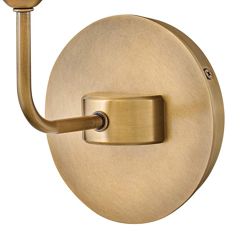 Image 5 Hinkley Lewis 13 3/4" High Heritage Brass Wall Sconce more views