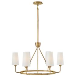 Hinkley Lewis 28 3/4" Wide Heritage Brass 6-Light Ring Chandelier