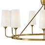 2_Hinkley Lewis 37 1/4" Wide Heritage Brass 9-Light Pendant more views