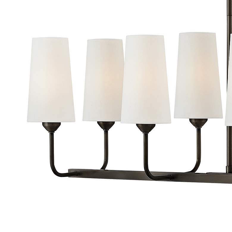 Image 4 Hinkley Lewis 44 1/4" Wide Black Oxide 10-Light Island Chandelier more views