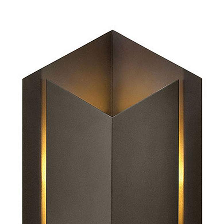 Image 2 Hinkley Lex 15" High Bronze LED Outdoor Wall Light more views