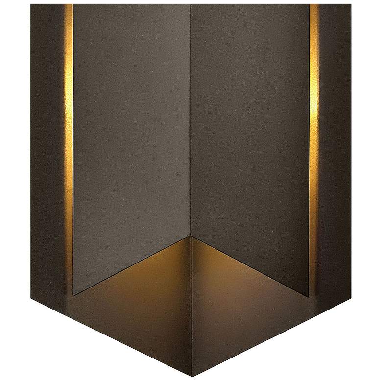 Image 3 Hinkley Lex 15" High Bronze LED Outdoor Wall Light more views