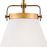3_Hinkley Lexi 13 1/2"W Lacquered Brass Empire Pendant Light more views