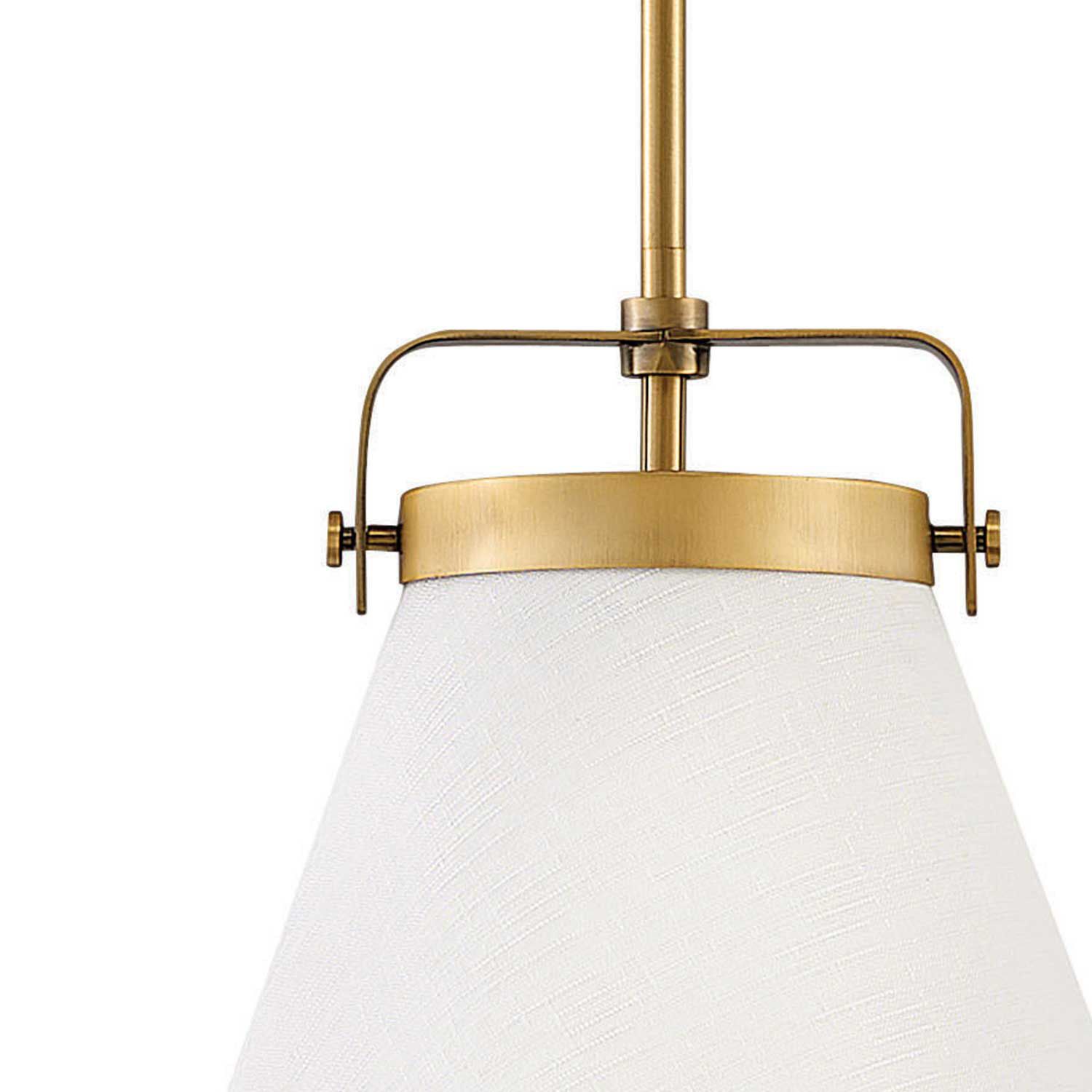 Image 5 Hinkley Lexi 13 1/2"W Lacquered Brass Empire Pendant Light more views