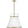 1_Hinkley Lexi 24 1/2" Wide Lacquered Brass Pendant Light