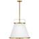 Hinkley Lexi 24 1/2" Wide Lacquered Brass Pendant Light