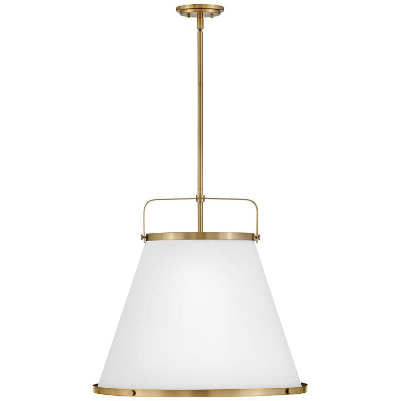 Image 2 Hinkley Lexi 24 1/2" Wide Lacquered Brass Pendant Light more views