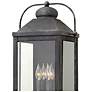 4_Hinkley Lighting Anchorage 25" High Aged Zinc Outdoor Wall Light more views