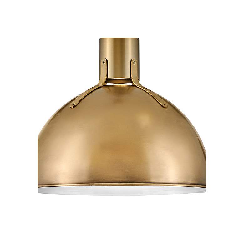 Image 2 Hinkley Lighting Argo 20" Wide Heritage Brass Dome Pendant Light more views