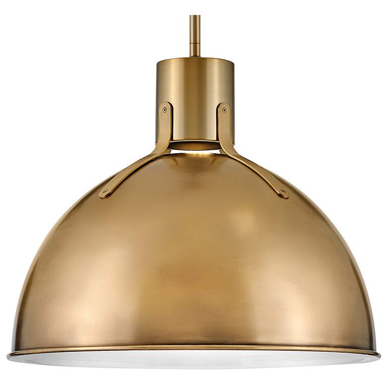 Image 4 Hinkley Lighting Argo 20" Wide Heritage Brass Dome Pendant Light more views