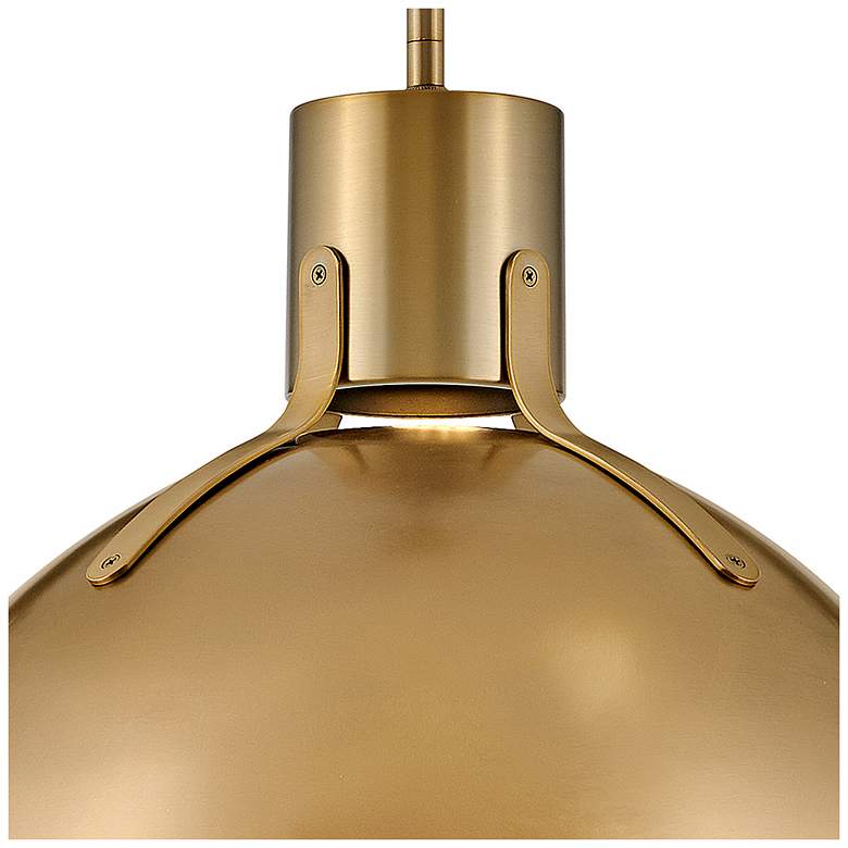 Image 5 Hinkley Lighting Argo 20" Wide Heritage Brass Dome Pendant Light more views