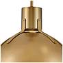 5_Hinkley Lighting Argo 20" Wide Heritage Brass Dome Pendant Light more views