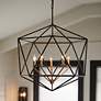 1_Hinkley Lighting Astrid 28" Gold and Metallic Matte Bronze Chandelier