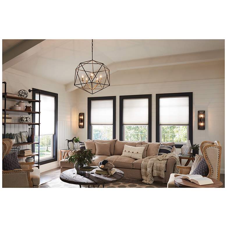 Image 5 Hinkley Lighting Astrid 28" Gold and Metallic Matte Bronze Chandelier more views