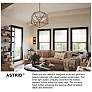 7_Hinkley Lighting Astrid 28" Gold and Metallic Matte Bronze Chandelier more views