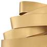 Hinkley Lighting Delfina 12" High Modern Ribbon Gold Wall Sconce