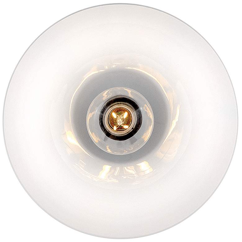 Image 5 Hinkley Lighting Lark Stu 11" Wide Black abnd White Dome Ceiling Light more views