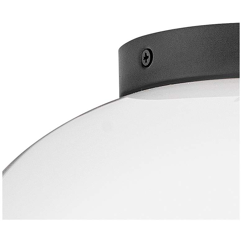 Image 7 Hinkley Lighting Lark Stu 11" Wide Black abnd White Dome Ceiling Light more views