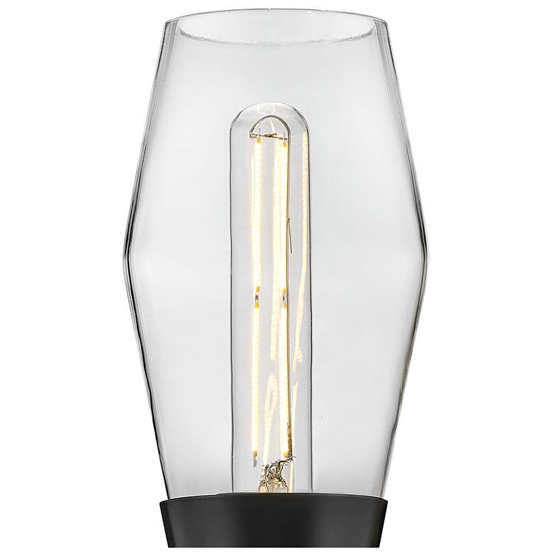 Image 7 Hinkley Lighting Livie 22" High Black Clear Glass Two Light Sconce more views
