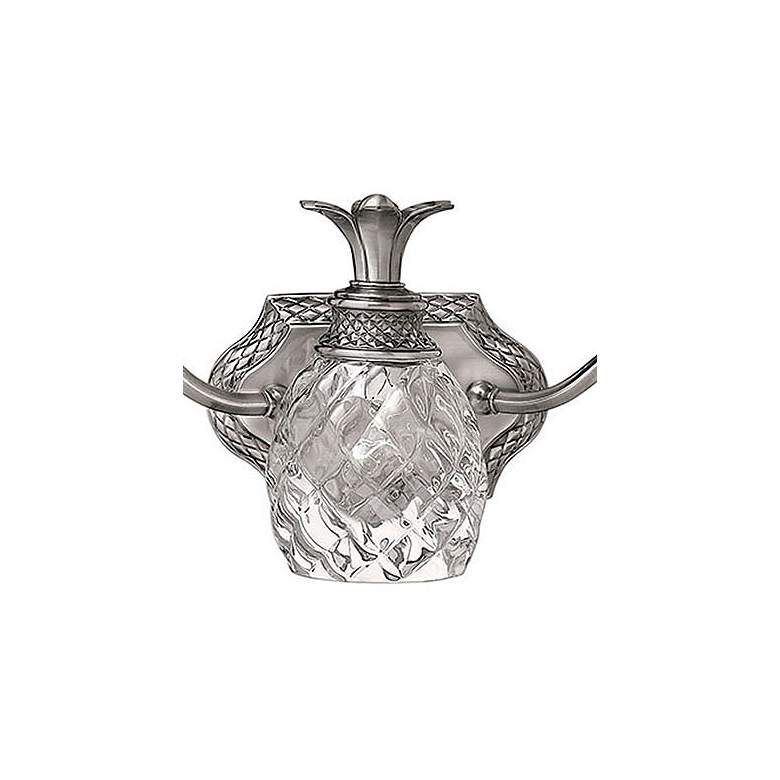 Image 2 Hinkley Lighting Plantation 21" Polished Antique Nickel Bath Light more views