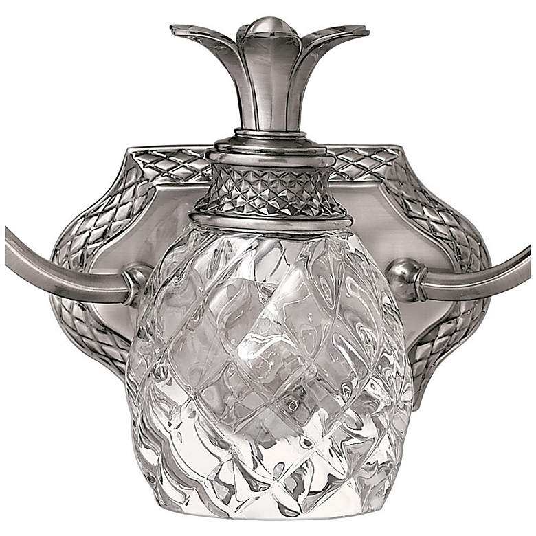 Image 4 Hinkley Lighting Plantation 21" Polished Antique Nickel Bath Light more views