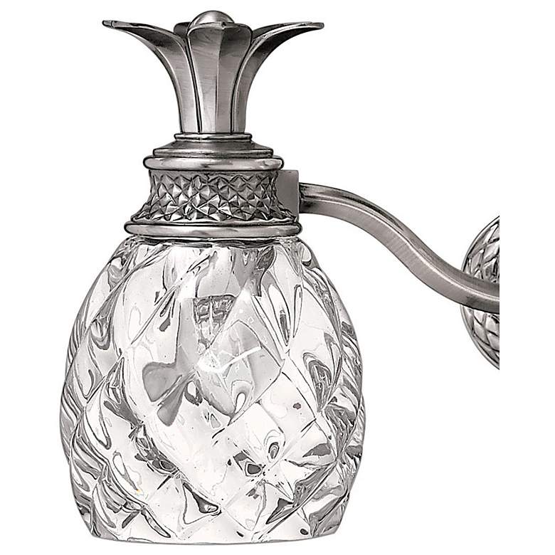 Image 5 Hinkley Lighting Plantation 21" Polished Antique Nickel Bath Light more views