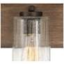 3_Hinkley Lighting Sawyer 22" Wide 3-Light Rustic Sequoia Bath Light more views