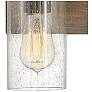 5_Hinkley Lighting Sawyer 22" Wide 3-Light Rustic Sequoia Bath Light more views