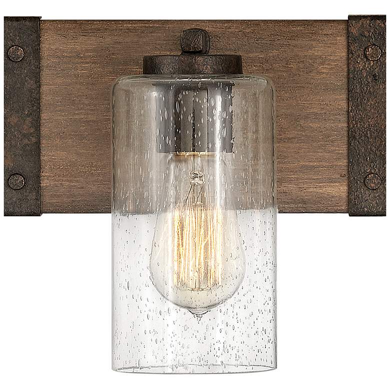 Image 6 Hinkley Lighting Sawyer 22" Wide 3-Light Rustic Sequoia Bath Light more views