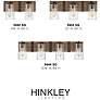 6_Hinkley Lighting Sawyer 22" Wide 3-Light Rustic Sequoia Bath Light more views