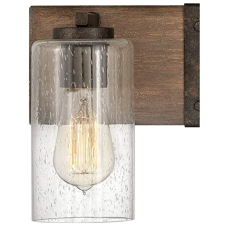 Image 7 Hinkley Lighting Sawyer 22" Wide 3-Light Rustic Sequoia Bath Light more views