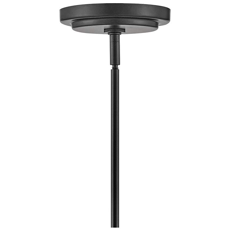 Image 7 Hinkley Lighting Vance 10" Wide Black and Seeded Glass Mini Pendant more views
