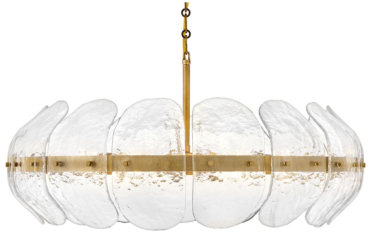 Image 4 Hinkley Lillia 36 1/4" Wide Heritage Brass Chandelier more views