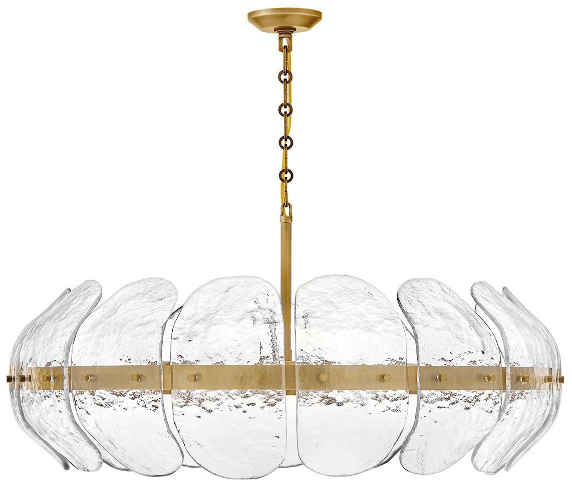 Hinkley Lillia 36 1/4" Wide Heritage Brass Chandelier
