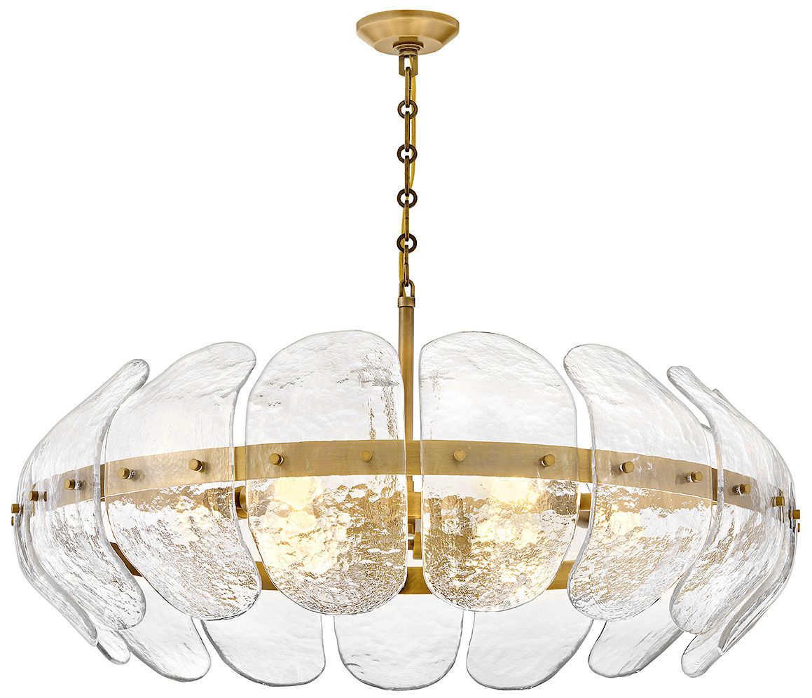 Hinkley Lillia 36 1/4" Wide Heritage Brass Chandelier