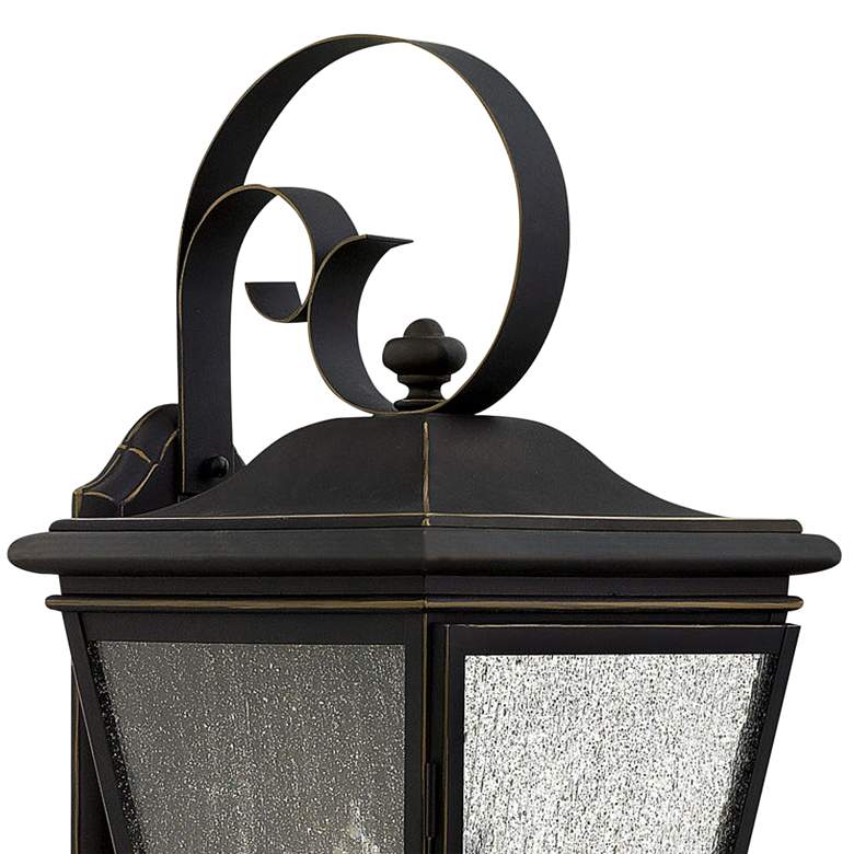 Image 4 Hinkley Lincoln 23 1/4 inch High Oil Rubbed Bronze Outdoor Wall Light more views